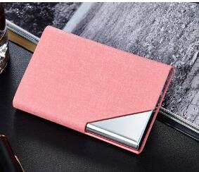 Aluminium, Leather Unisex Business, Credit Card Holder - Pleasures and Sins   Pleasures and Sins