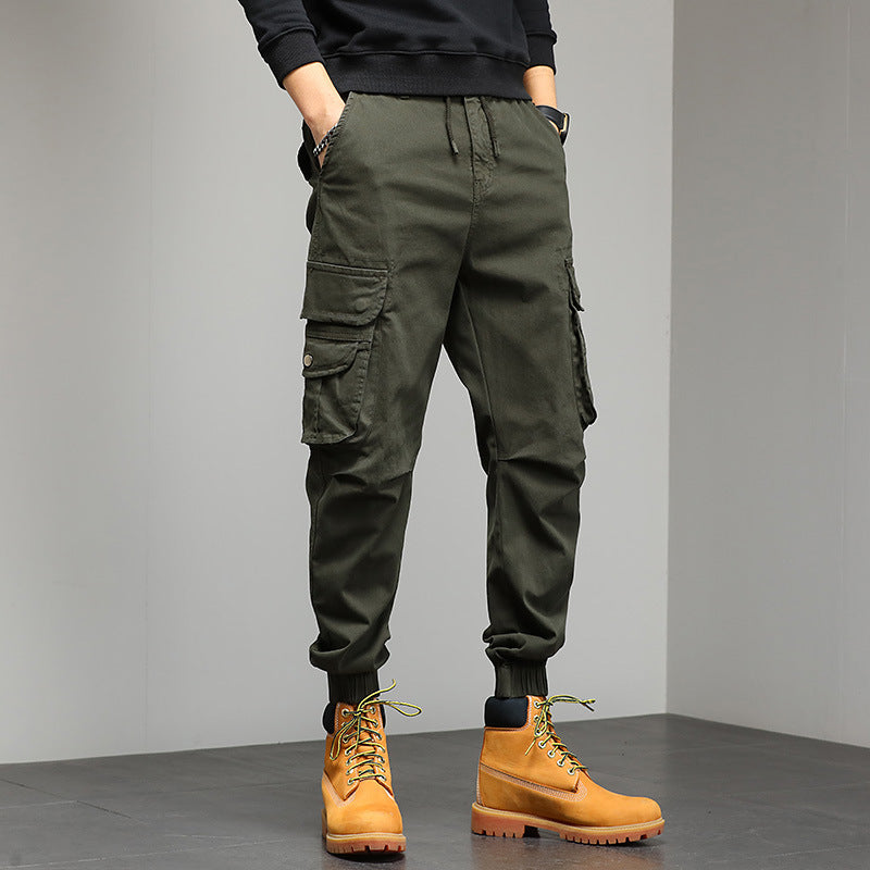 Mens Multi-pocket Casual Slim Fit CargoPants