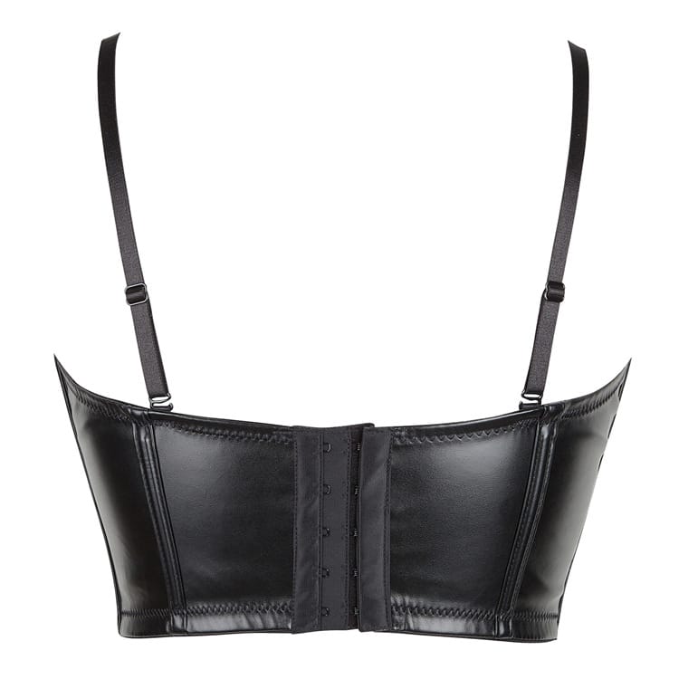 Sling-Korsett aus Pu-Leder für Damen