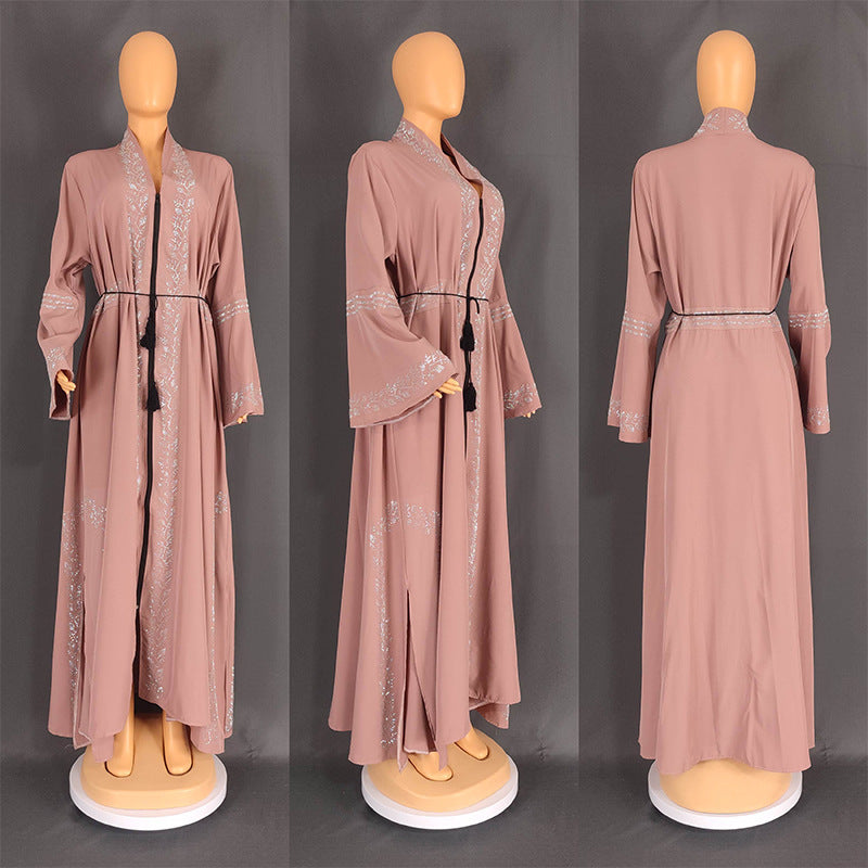 Womens Elegant Luxury Muslim Robe Arabic Gown - Pleasures and Sins   Pleasures and Sins