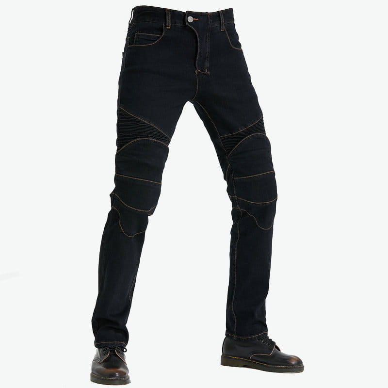 Jeans incassables pour motocyclistes pour les aventures hors route