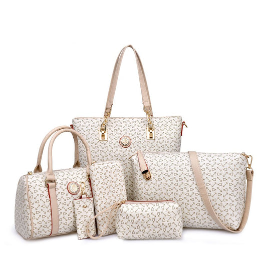 Six piece bag set, shoulder, purse, toiletries mother bag - Pleasures and Sins   Pleasures and Sins