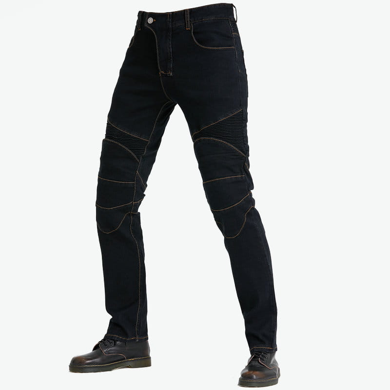 Jeans incassables pour motocyclistes pour les aventures hors route