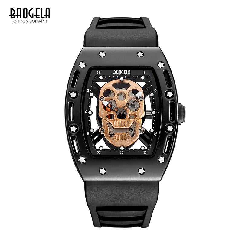 Men Watches Pirate Hollow Silica Skeleton Wristwatch - Pleasures and Sins   Pleasures and Sins