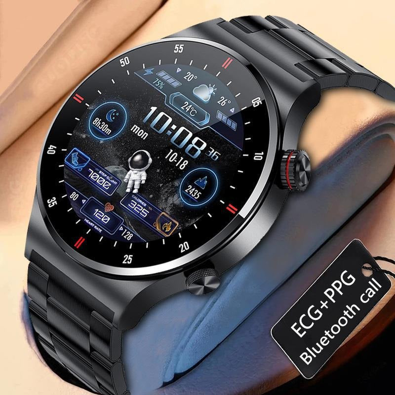 Smart Watch ECG+PPG Music Player Pedometer Bluetooth Call Smart Watch - Pleasures and Sins   Pleasures and Sins