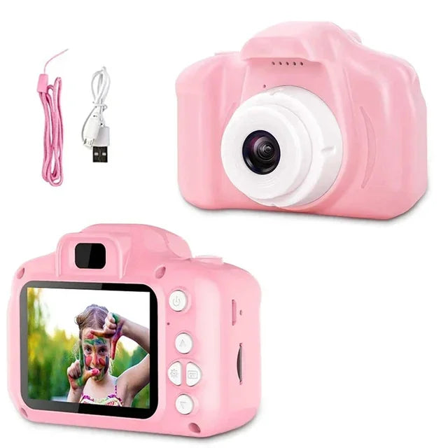 Children's Mini Digital Camera Educational Kids Projection Camera