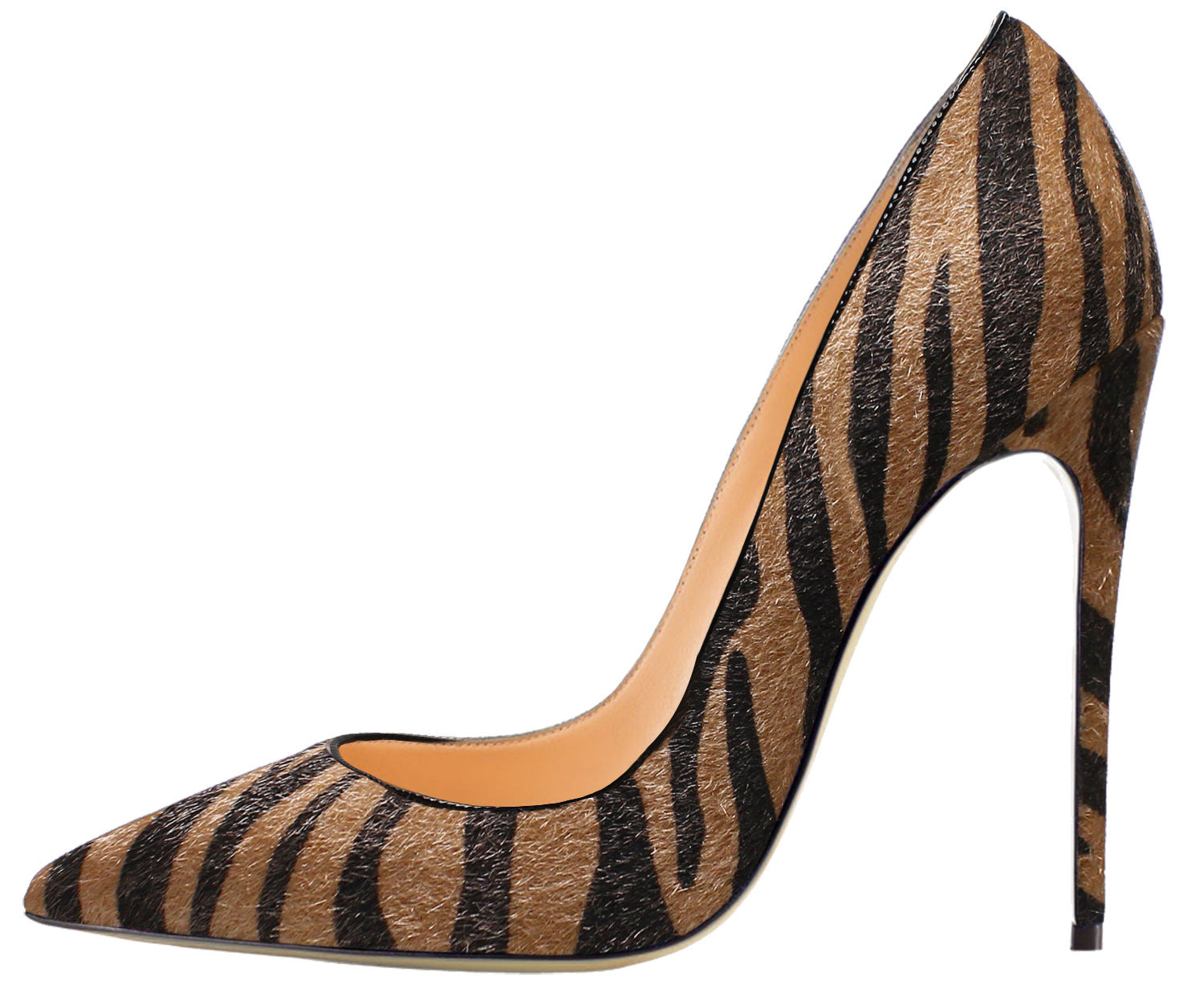 Animal Print Pointed Toe High Heel Shoes - Pleasures and Sins   Pleasures and Sins