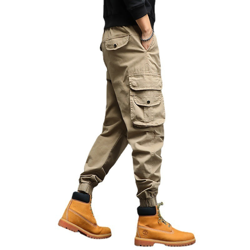 Mens Multi-pocket Casual Slim Fit CargoPants