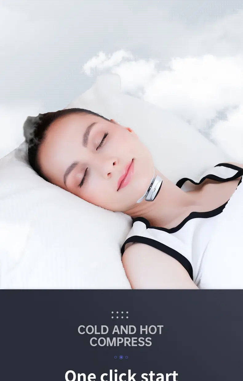 Throat Pulse Massager Electric Intelligent Anti Snoring