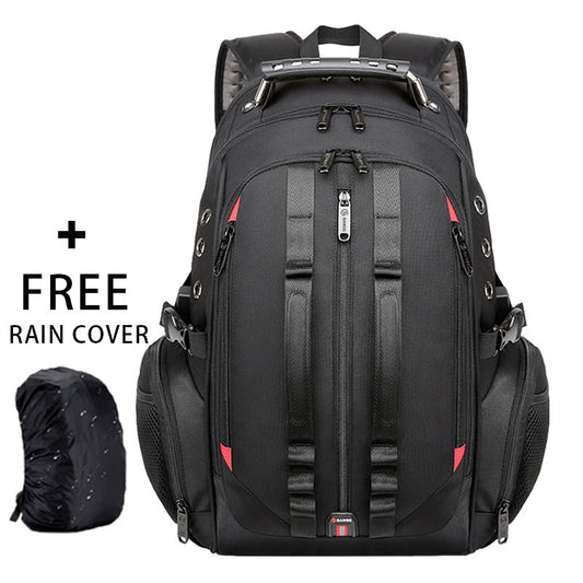 Mens 45L Travel backpack 15.6 Laptop USB Anti theft Backpack - Pleasures and Sins   Pleasures and Sins