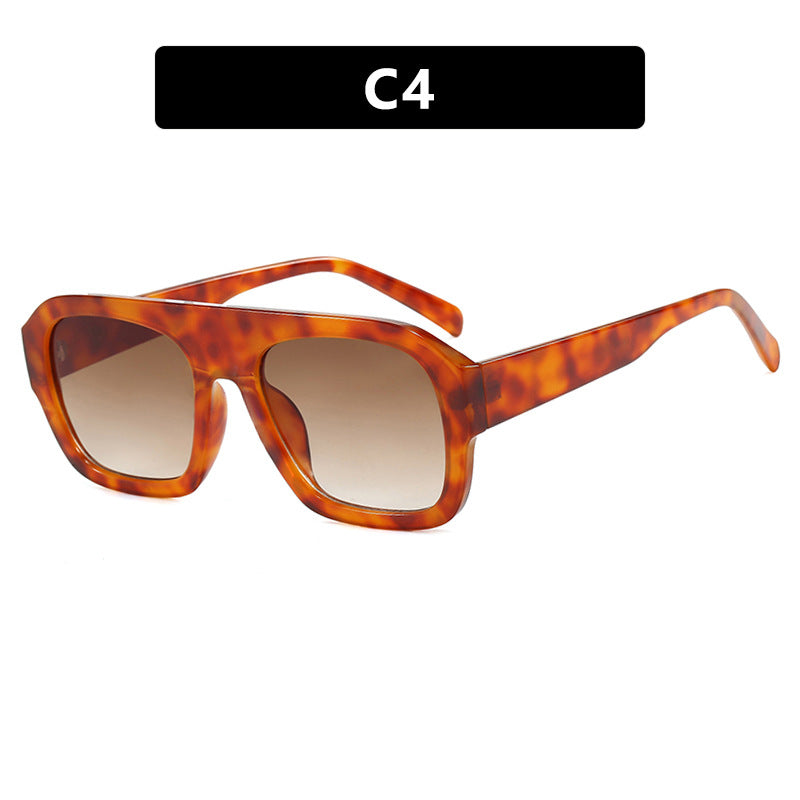 Ladies large frame square sunglasses, Instagram trend