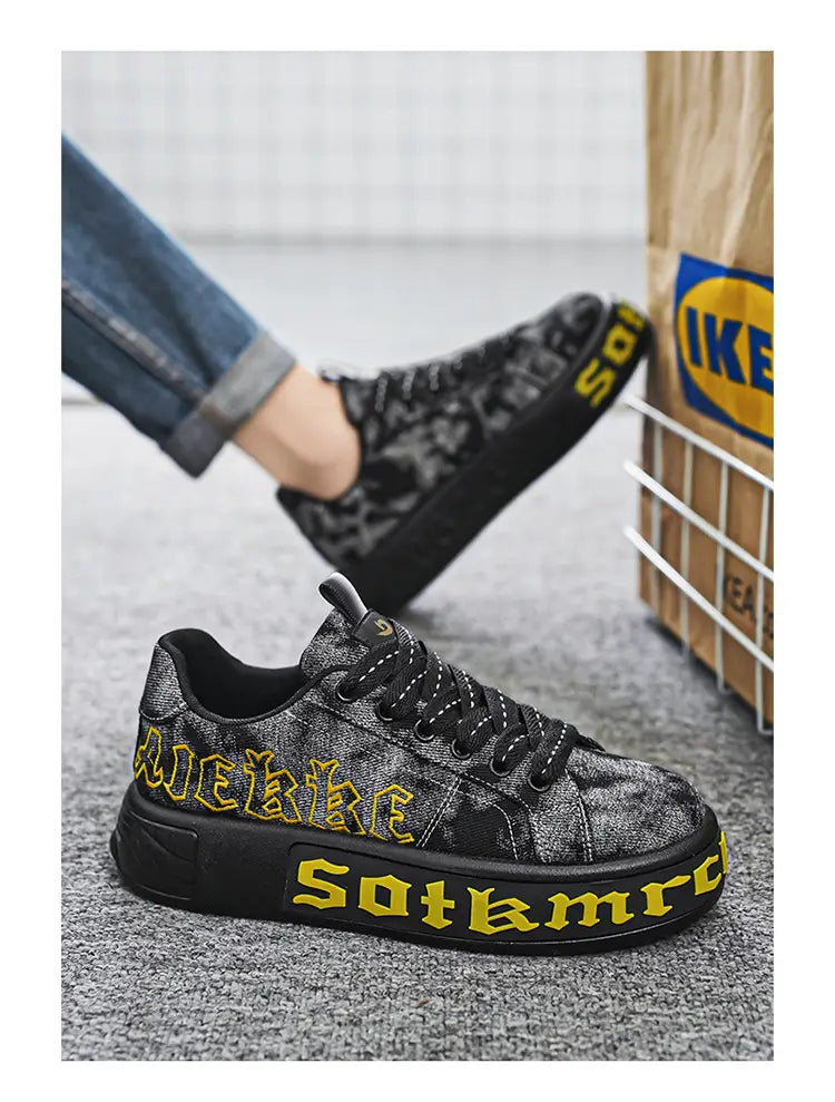 Board Schuhe Männer dicke Sohle Mode Trend Camouflage Schuhe