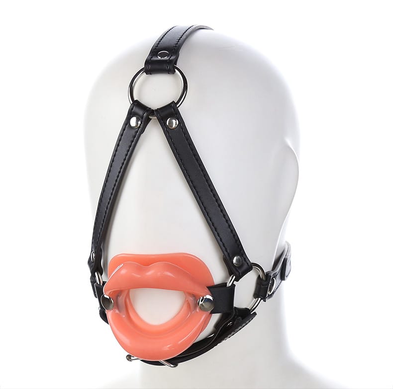 Bondage Mouth Opener Leather Toy