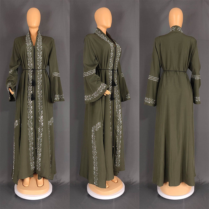 Womens Elegant Luxury Muslim Robe Arabic Gown - Pleasures and Sins   Pleasures and Sins