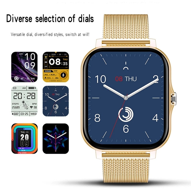 Womens Smart watch blutooth, tracker, fitness, colour screen - Pleasures and Sins   Pleasures and Sins