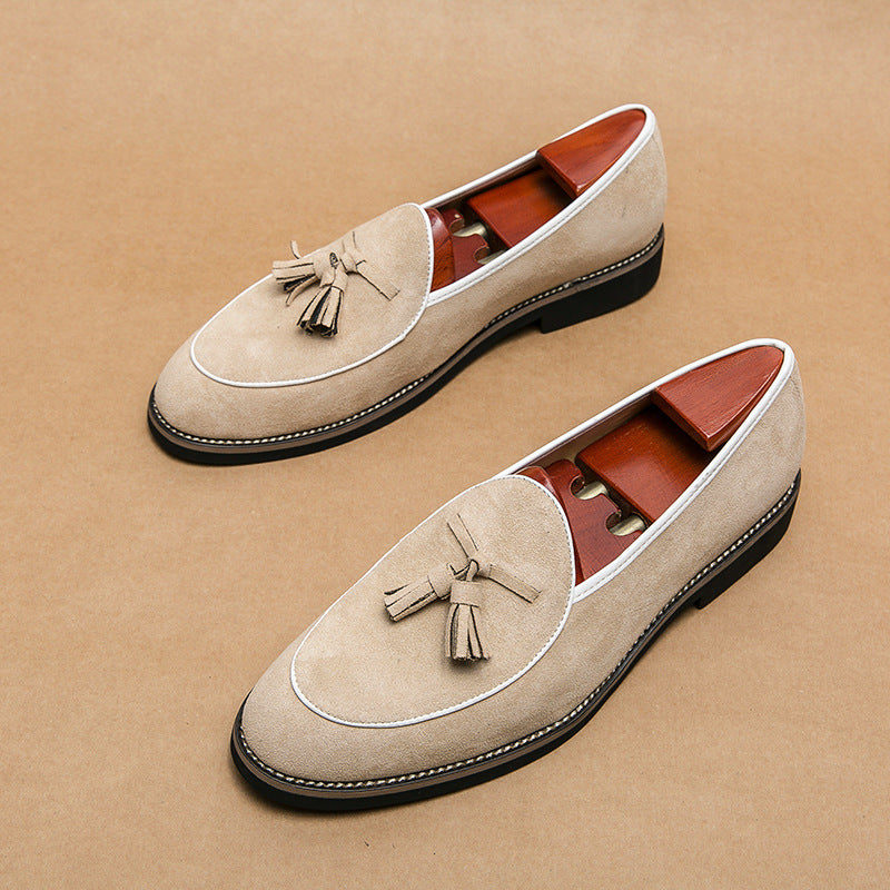 Mens Fashion Trend Business Leather Moccasin Loafer Shoes - Pleasures and Sins   Pleasures and Sins