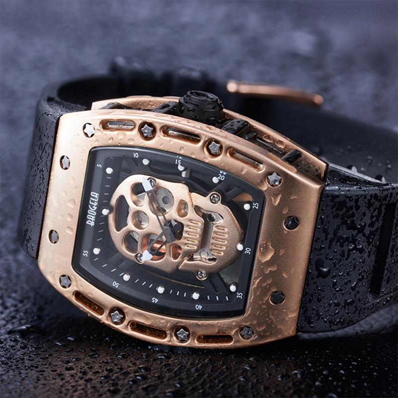 Men Watches Pirate Hollow Silica Skeleton Wristwatch - Pleasures and Sins   Pleasures and Sins