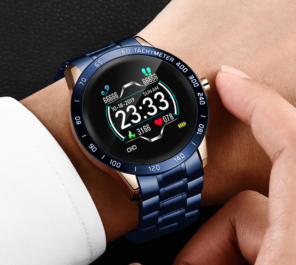 Smart Watch Heart Rate Steps Blood Pressure Detection Mens Watch - Pleasures and Sins   Pleasures and Sins