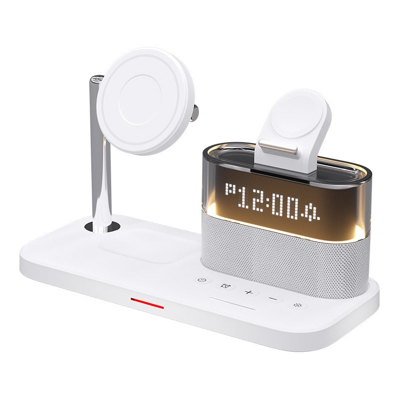 Apple Magnetic wireless charger 5 in 1 charger clock suitable for iPhone - Pleasures and Sins   Pleasures and Sins