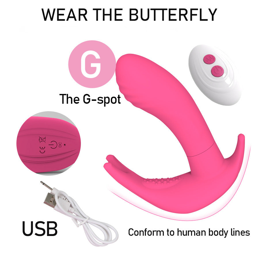 Remote Control Butterfly Sex Toy Female Vibrator Orgasm Massage Toy - Pleasures and Sins   Pleasures and Sins