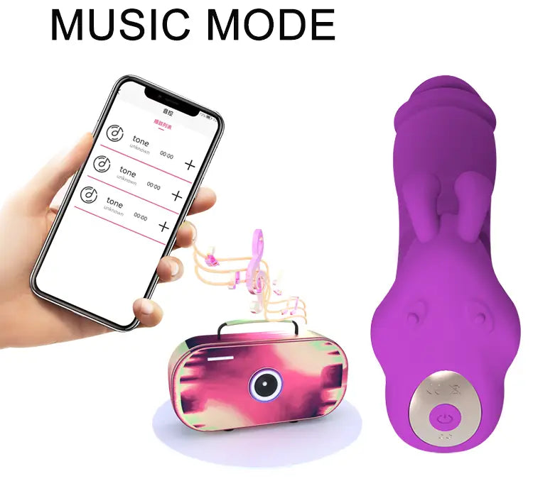 Dispositif vibrant violet pour Bright Pink Mens Anal Plug avec télécommande et fortes vibrations.