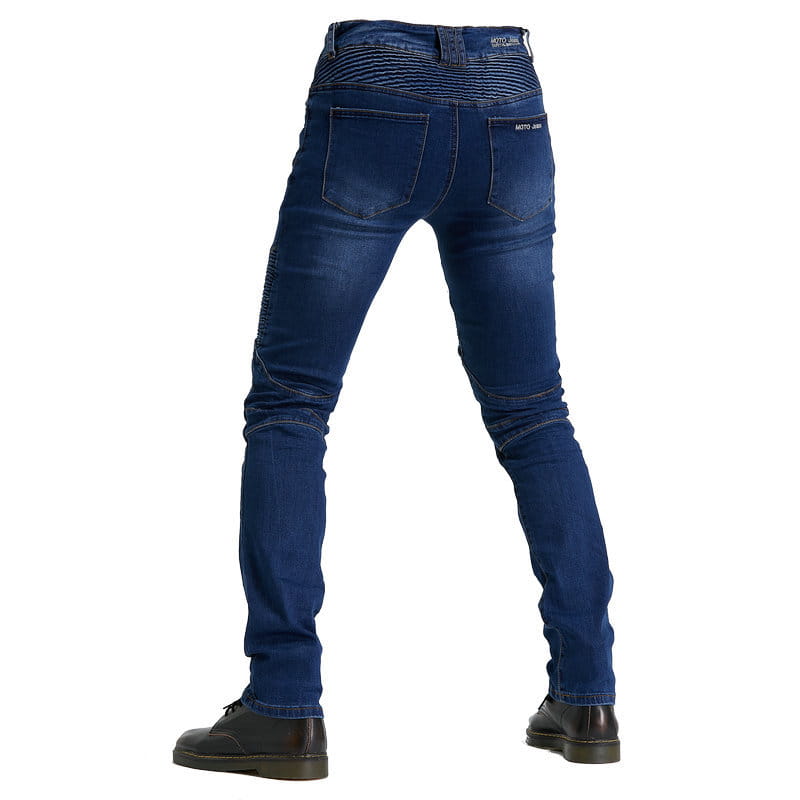 Jeans incassables pour motocyclistes pour les aventures hors route