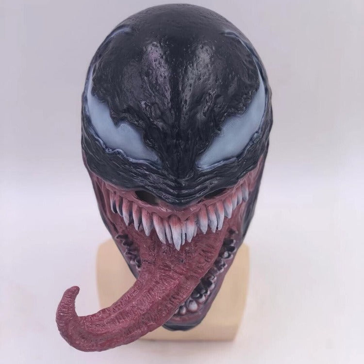 Latex Venom Cosplay Avengers 4 Hero Halloween Horror Mask Mask Pleasures and Sins.