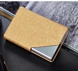 Aluminium, Leather Unisex Business, Credit Card Holder - Pleasures and Sins   Pleasures and Sins