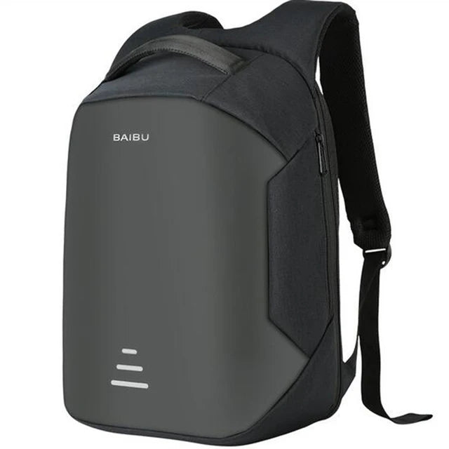 Men 15.6 Laptop Backpack Anti Theft Backpack Usb Charging Waterproof Backpack - Pleasures and Sins   Pleasures and Sins