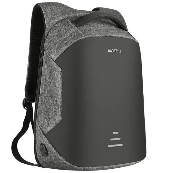 Men 15.6 Laptop Backpack Anti Theft Backpack Usb Charging Waterproof Backpack - Pleasures and Sins   Pleasures and Sins