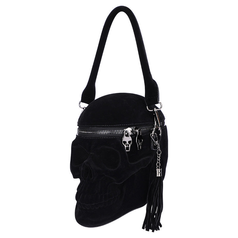 3D creative skull shape shoulder messenger silicone bag - Pleasures and Sins   Pleasures and Sins