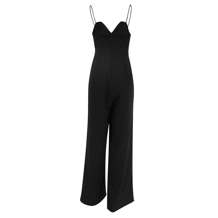 Stunning Loose Sleeveless Jumpsuit Casual Wide Leg - Pleasures and Sins   Pleasures and Sins