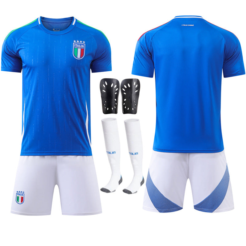 European Cup Italy home football uniform set No.14 Chiesa 18 Barella - Pleasures and Sins   Pleasures and Sins