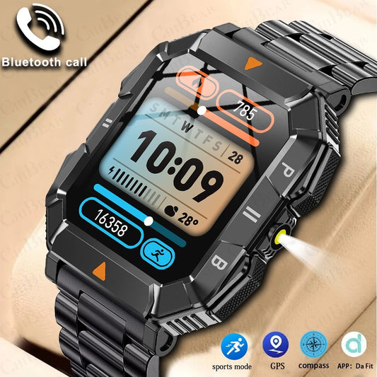 Smartwatch Bluetooth waterproof heart rate oxygen monitoring