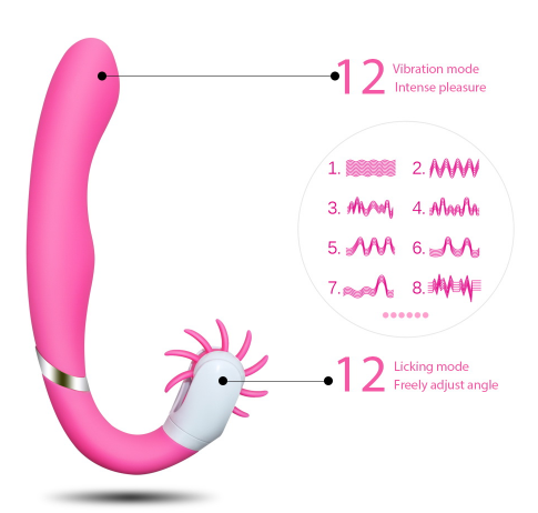 Ladies Vibrator With Unique Brush Design for Better Clitoris Stimulation Plus G Spot - Pleasures and Sins   Pleasures and Sins