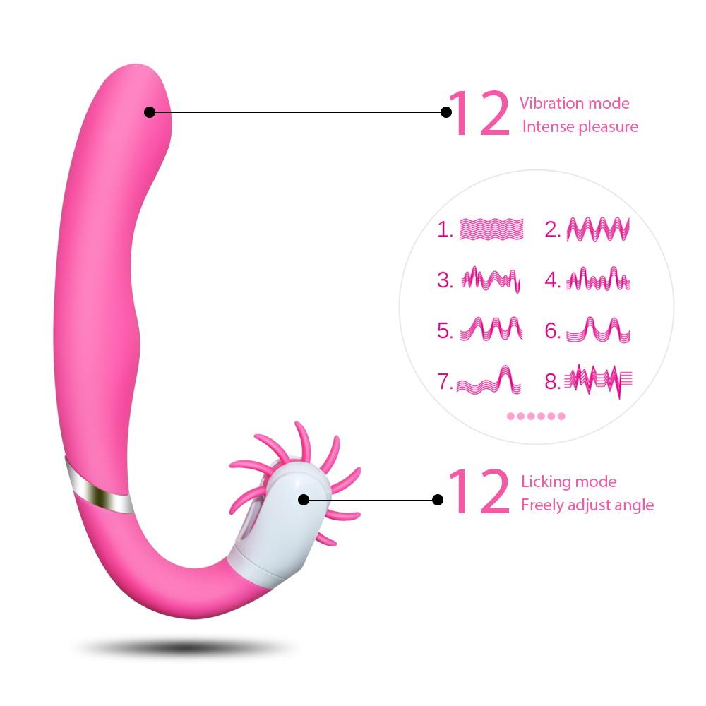 Ladies Vibrator With Unique Brush Design for Better Clitoris Stimulation Plus G Spot - Pleasures and Sins   Pleasures and Sins