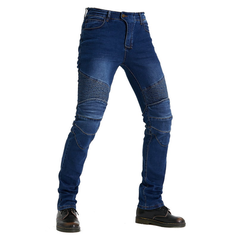 Jeans incassables pour motocyclistes pour les aventures hors route