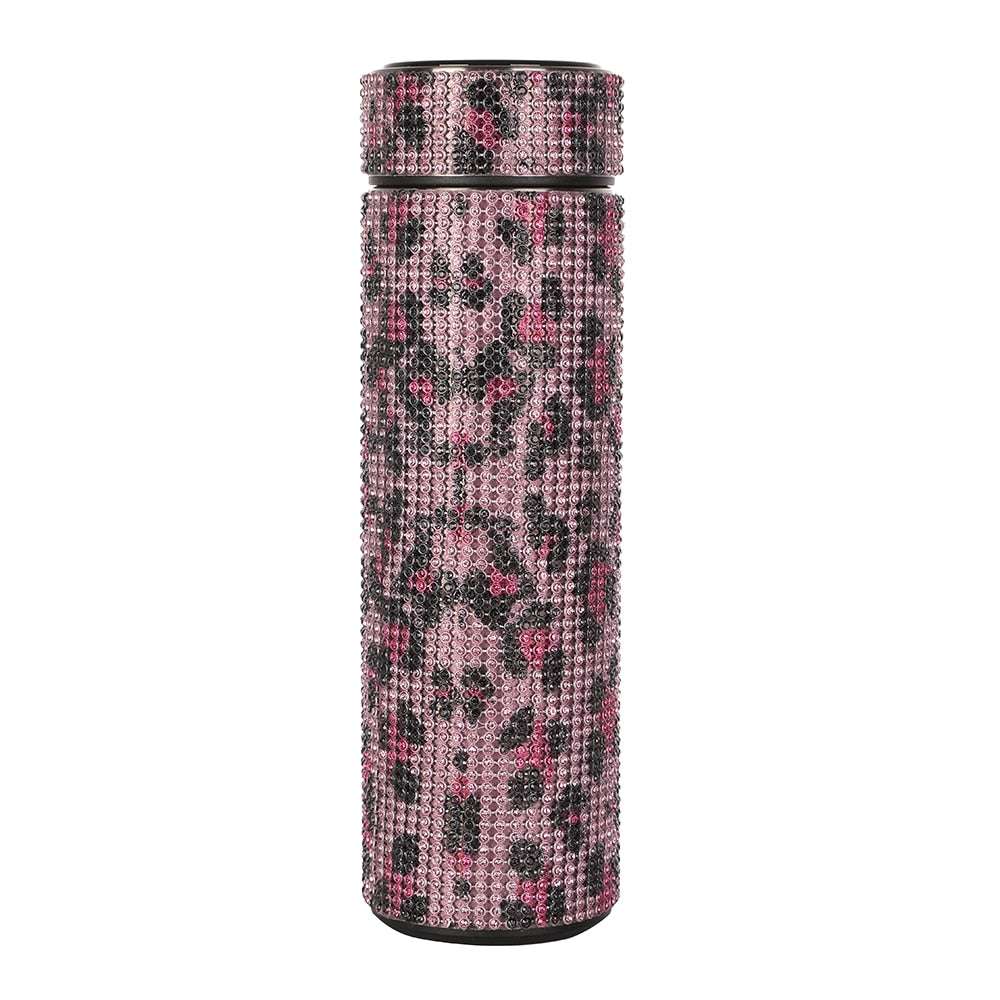 500ml RhinestoneThermos Bottle Stainless Steel Flask for Girls - Pleasures and Sins   Pleasures and Sins