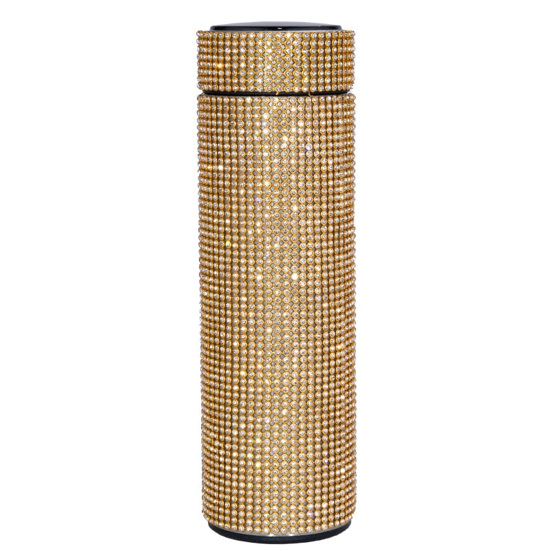 500ml RhinestoneThermos Bottle Stainless Steel Flask for Girls - Pleasures and Sins   Pleasures and Sins