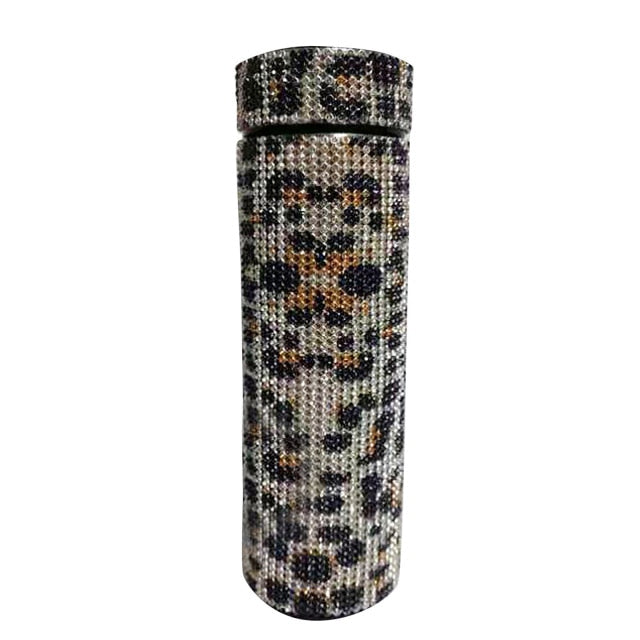 500ml RhinestoneThermos Bottle Stainless Steel Flask for Girls - Pleasures and Sins   Pleasures and Sins