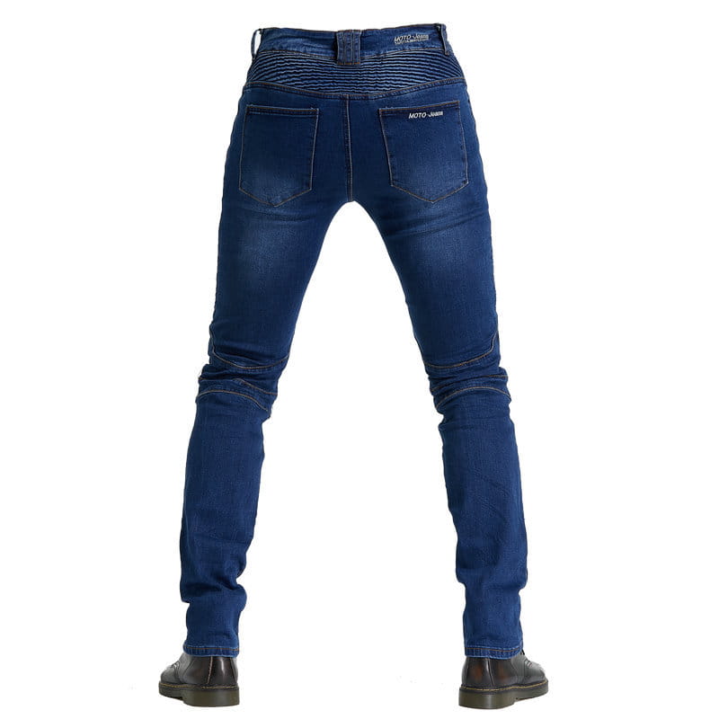 Jeans incassables pour motocyclistes pour les aventures hors route