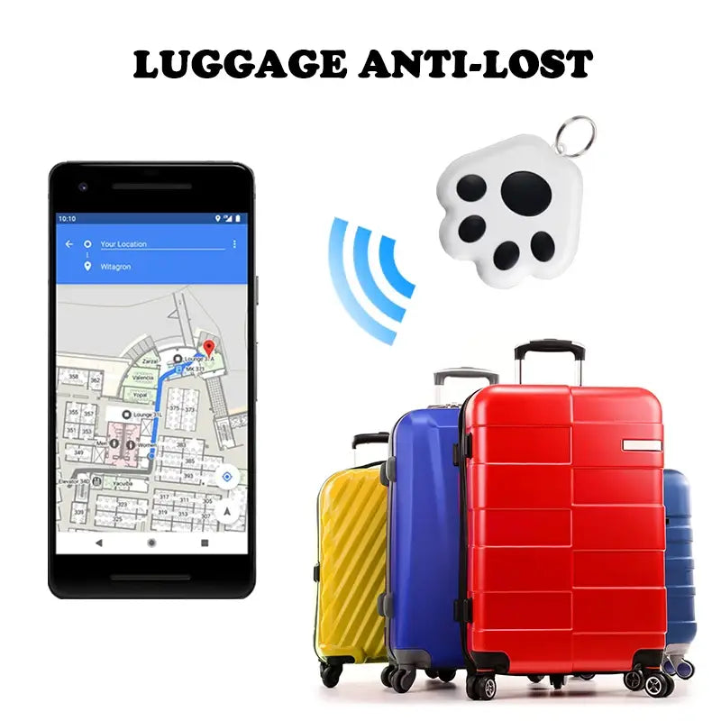 Pet Luggage Bags Keys Smart Gps Anti Loss Tracker