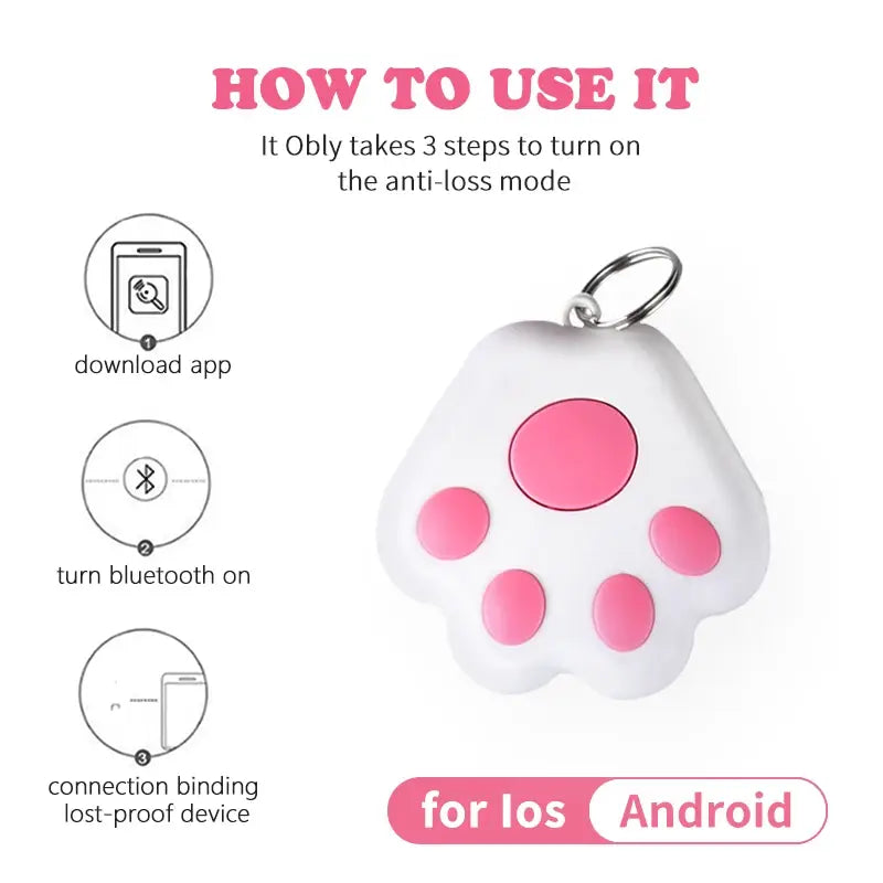 Pet Luggage Bags Keys Smart Gps Anti Loss Tracker