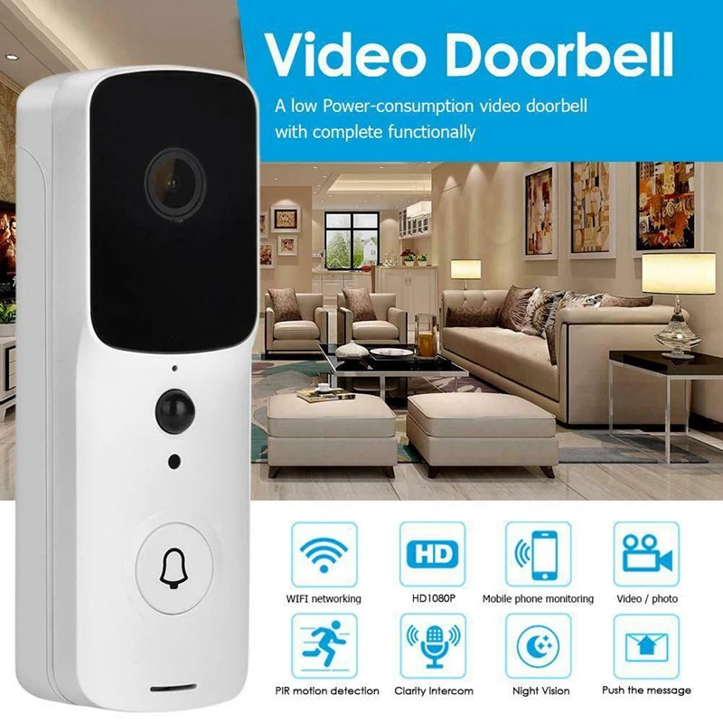 Smart WiFi Video Doorbell Camera - Pleasures and Sins   Pleasures and Sins