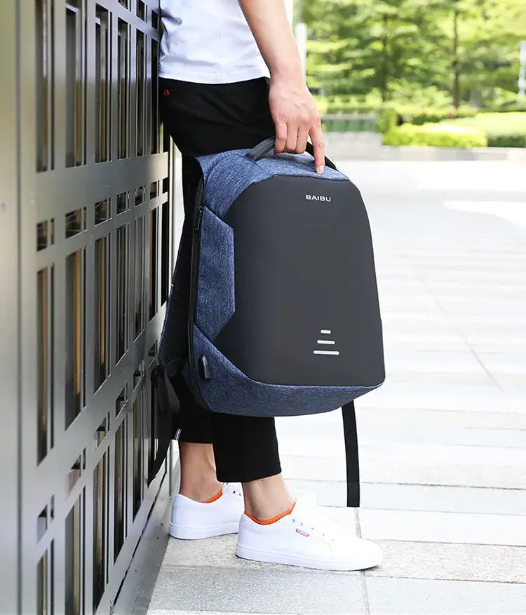 Homme 15.6 Laptop Backpack Anti Theft Backpack Usb Charging