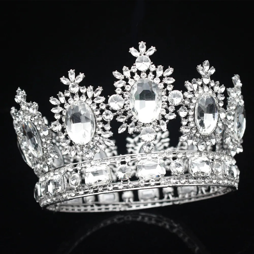 Crystal Bridal Crown Headpiece Wedding Jewelry Accessory