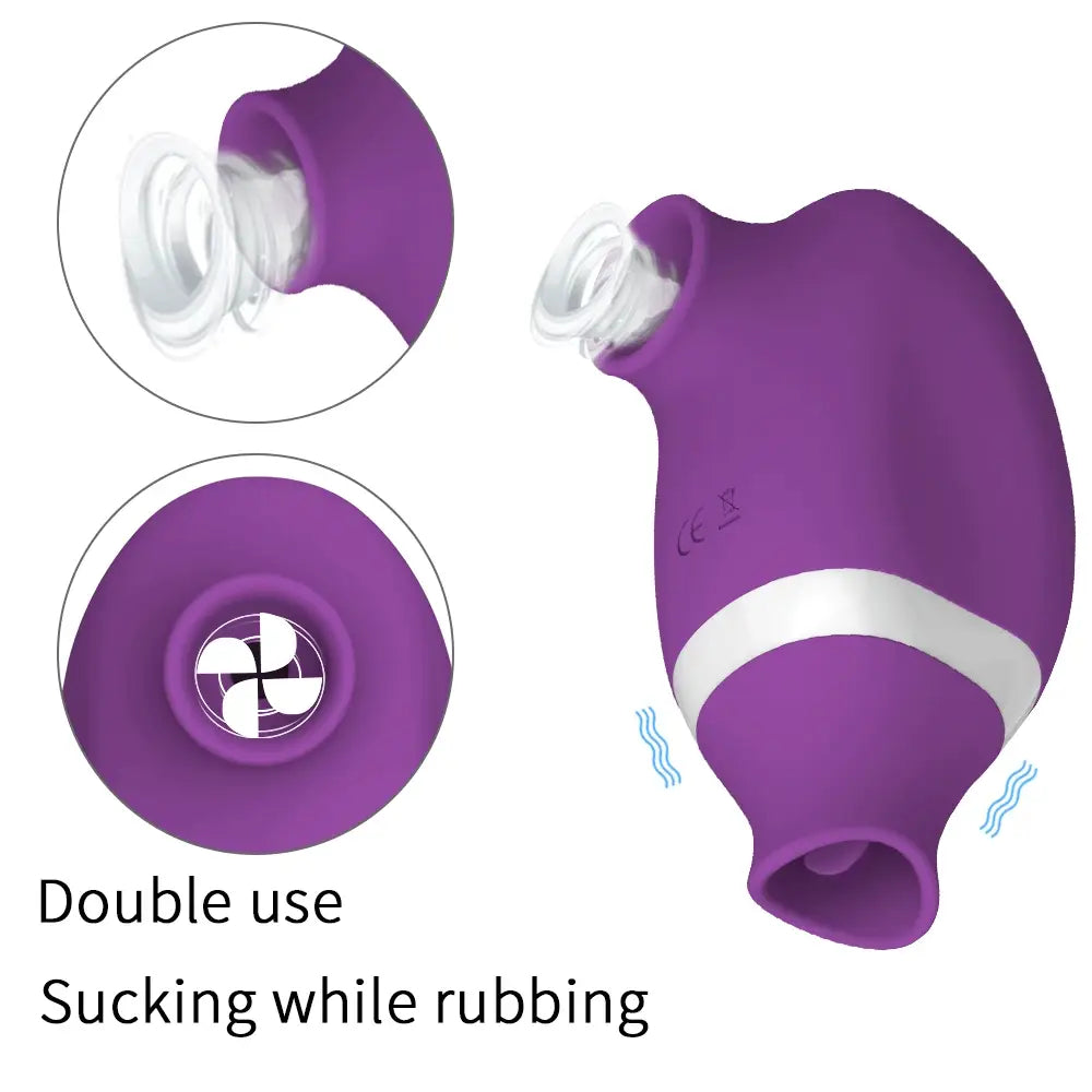 Vagina Sucking Licking Vibrator für Frauen 7 Speed Stimulator