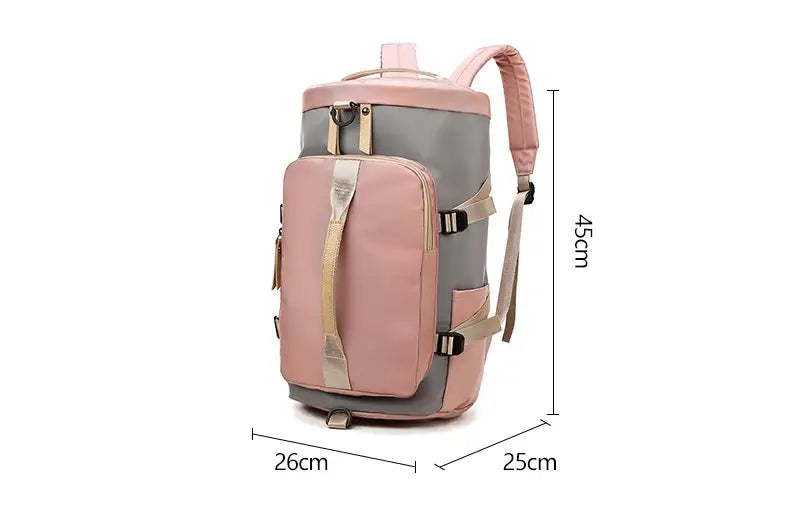 Womens Gym Bag Backpack Fitness Bag for Shoes Outdoor