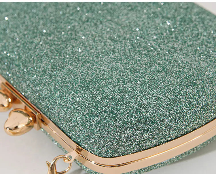 Diamond Chain Handheld Small Square Celebrity ClutchBag