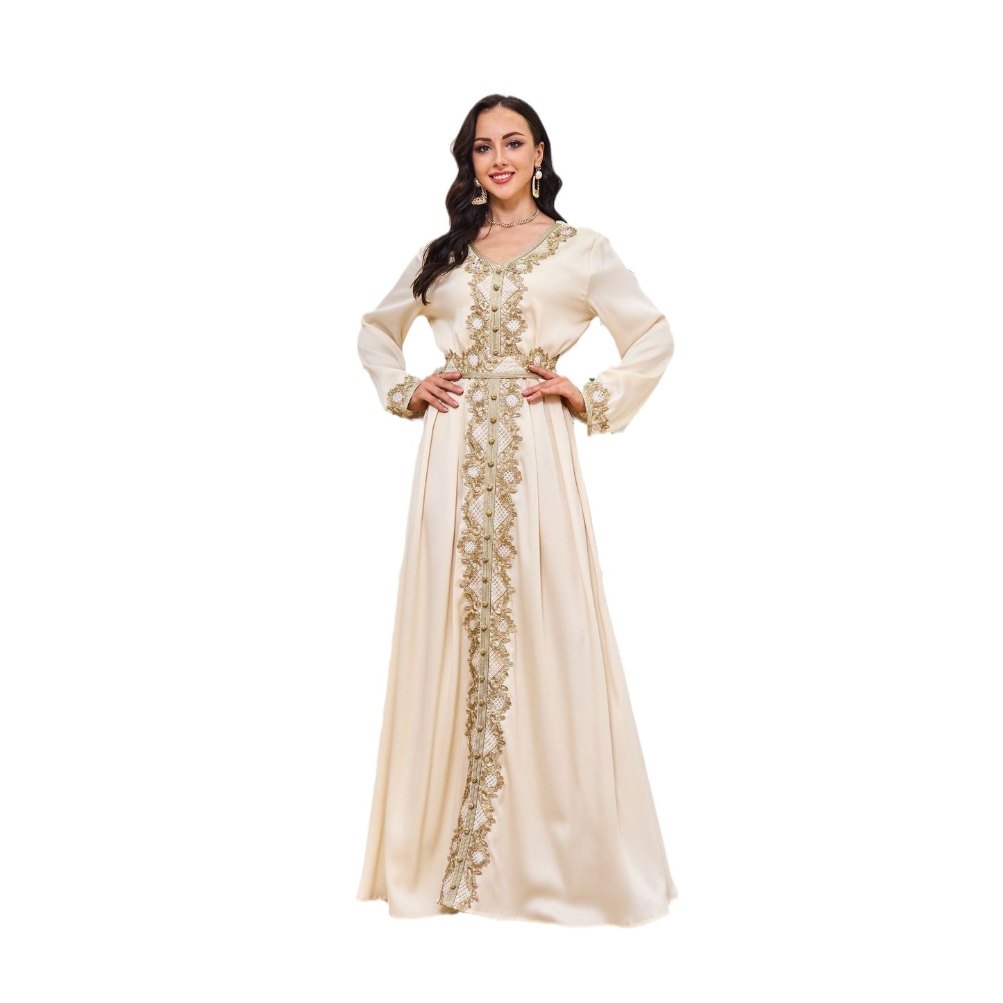 Ladies Stunning and Luxurious Arab Muslim Robe Womens Clothing - Pleasures and Sins   Pleasures and Sins